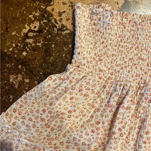 Floral Print Hippie Rose Skirt